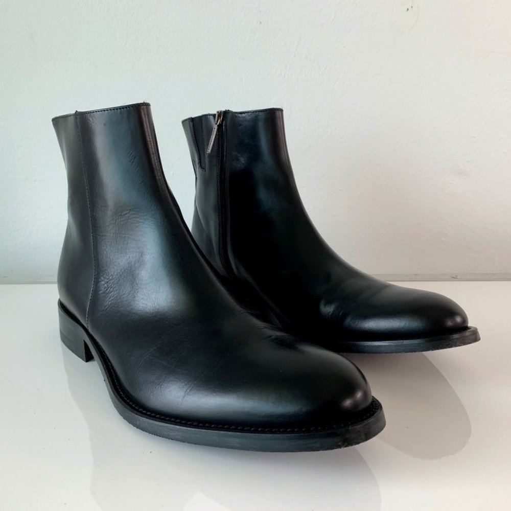 Donald J. Pliner Black Boots Mens 11.5 EINK-06